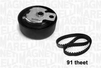 MAGNETI MARELLI 341304680000 -  Комплект ремня ГРМ